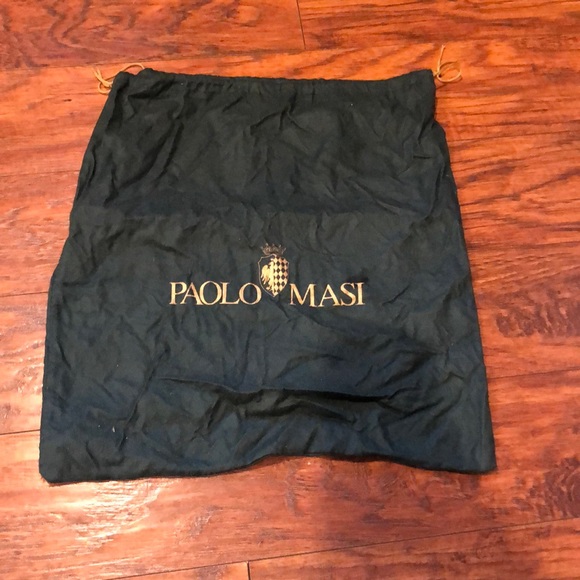 Paolo Masi Handbags - NEW Paolo Masi green dust bag cover protector